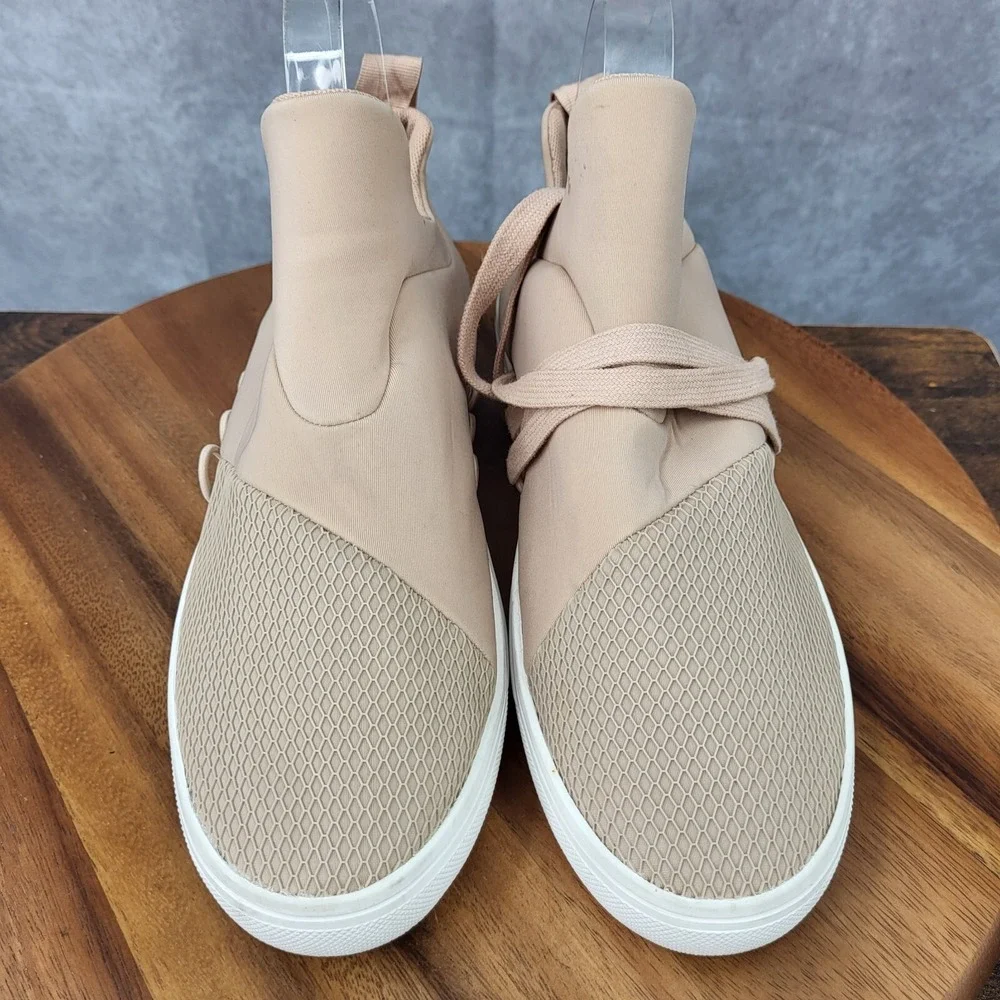 Steve Madden Lancer Sneakers Womens 9 Blush Pink Slip On Casual Shoes * - Picture 4 of 13